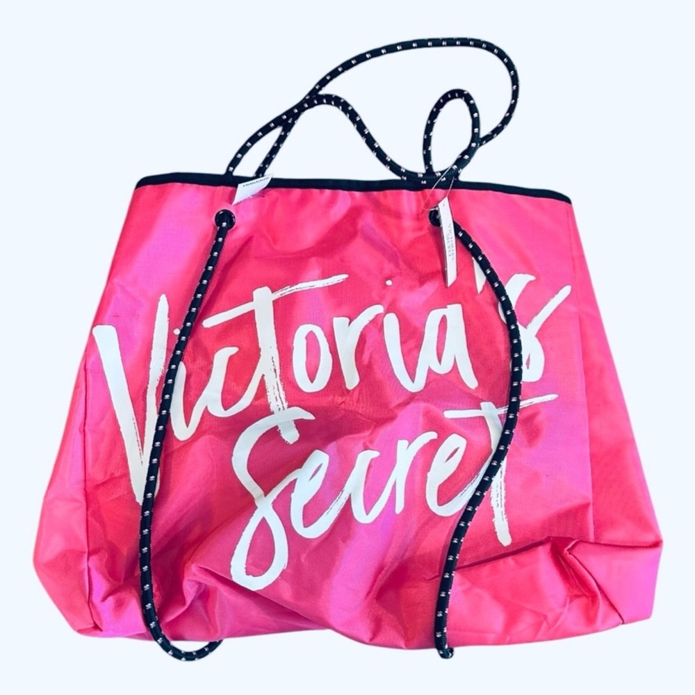 Victoria's Secret Pink Tote Bag with Bold Branding